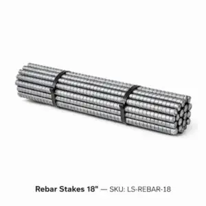 Rebar Stakes 18"